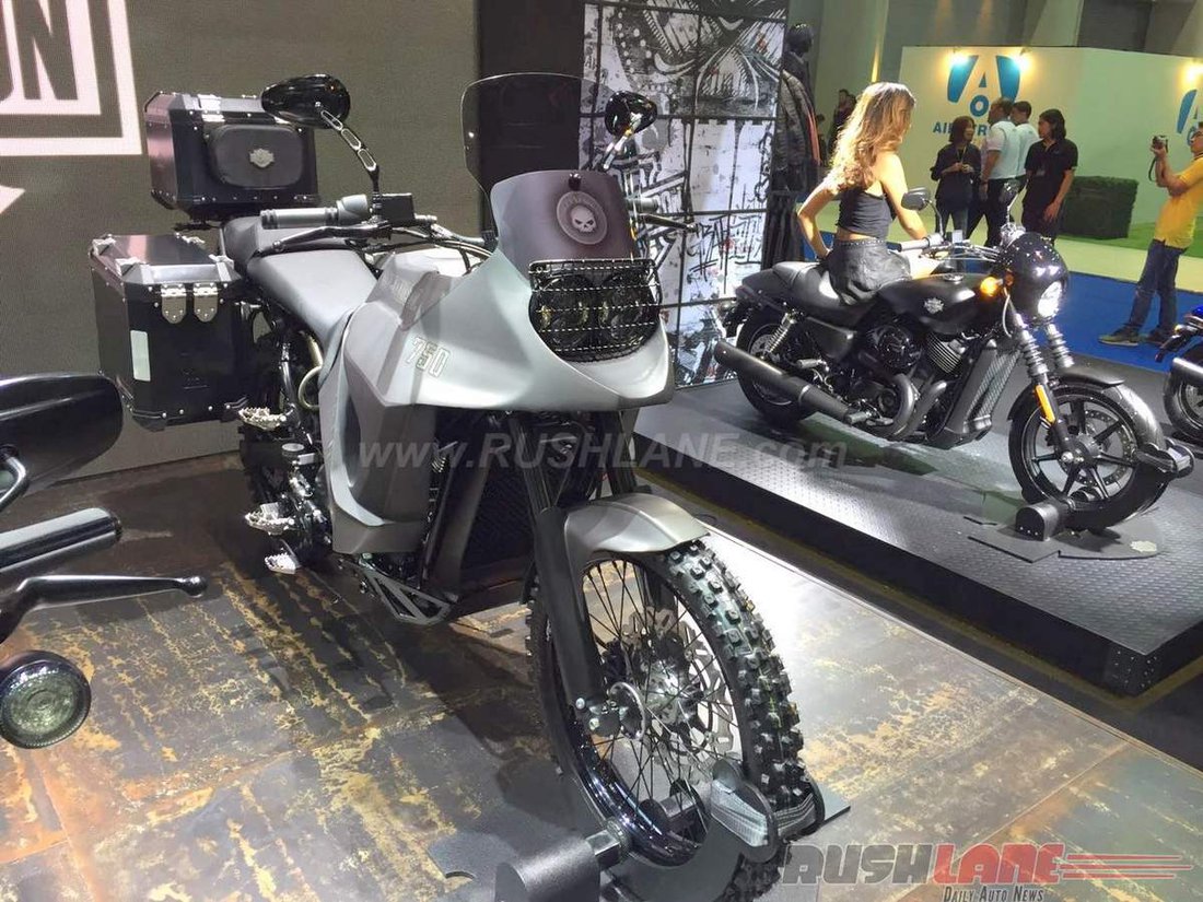Harley-Davidson Stealth 750 Adventure concept - Bangkok Motor Show 2016
