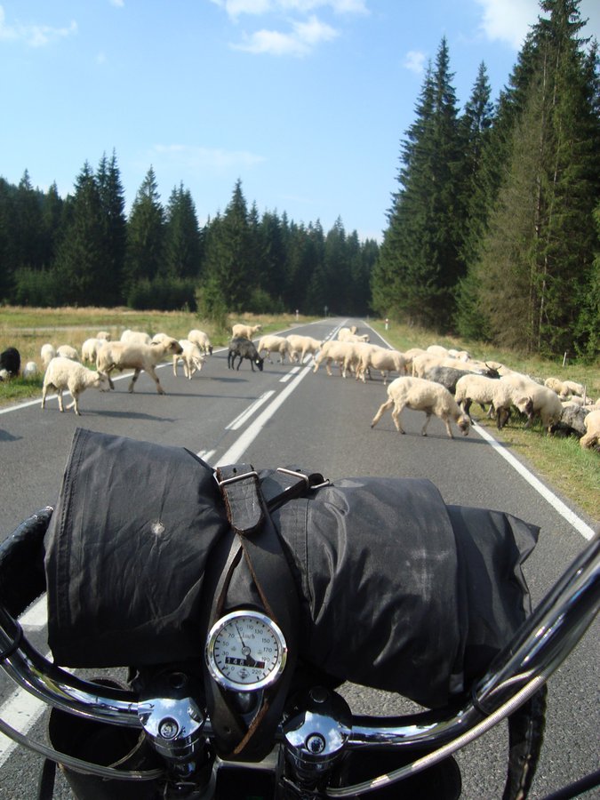 Motorky na slovenských cestách - inšpirácia