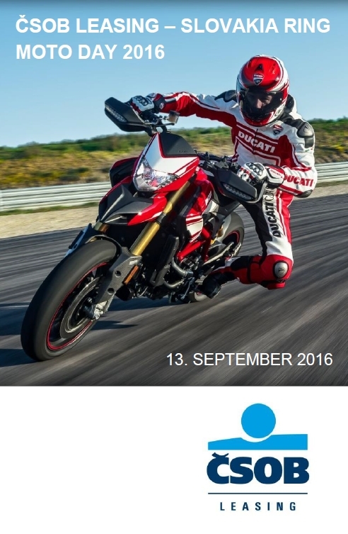 Pozvánka: ČSOB LEASING MOTO DAY 2016