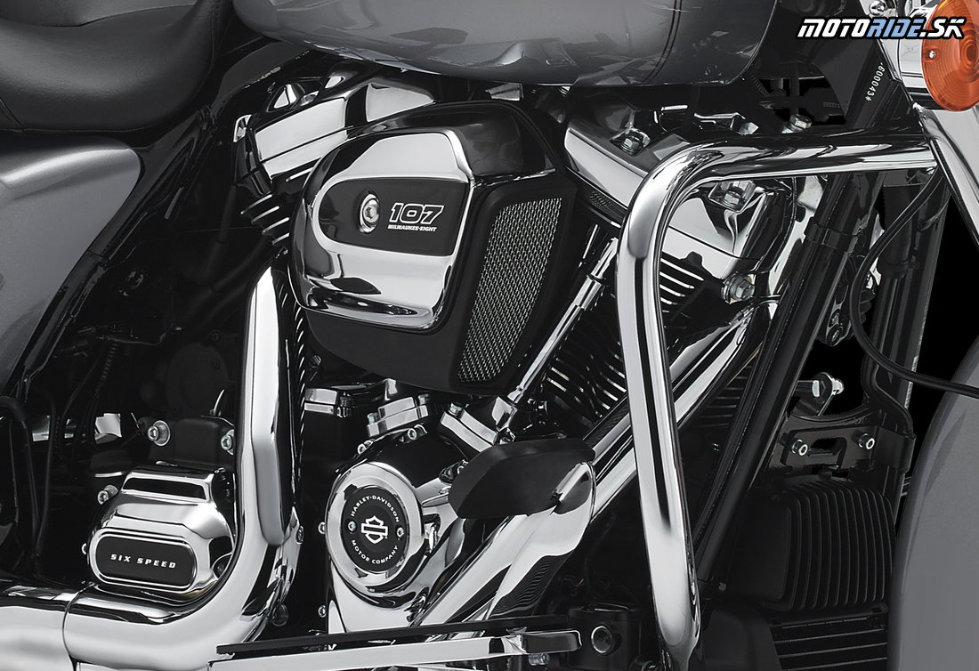Nový motor Harley-Davidson Milwaukee-Eight 107 - 2017