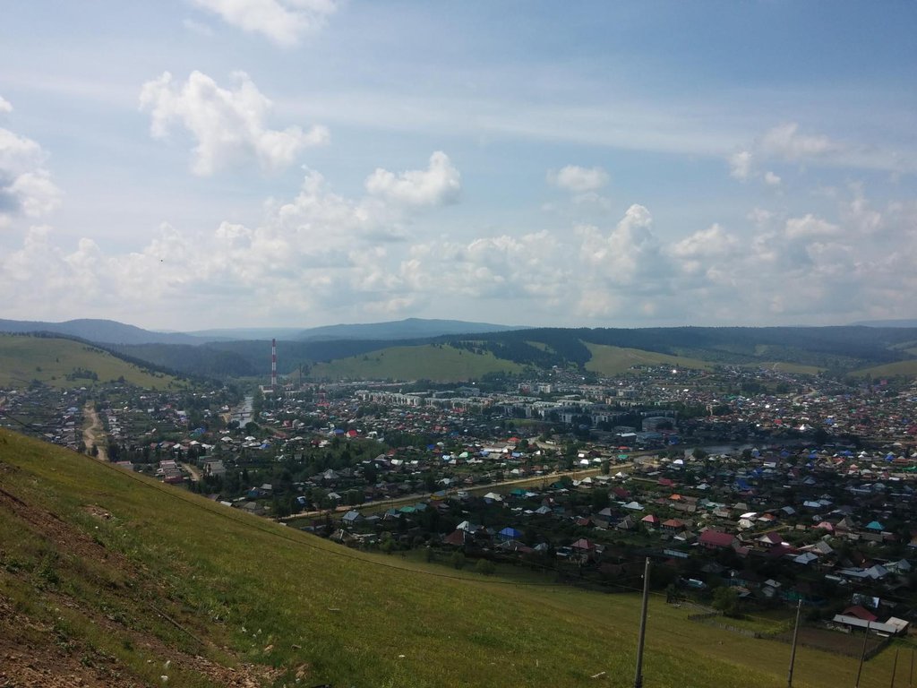 Takýto výhľad na mesto z vrchu je v Rusku veľmi ojedinelý