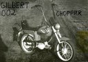 Gilbert chopper z prava- Prestavby Jawa Pionier - Odľahčené Jednosedadláky na promenádu (IV)