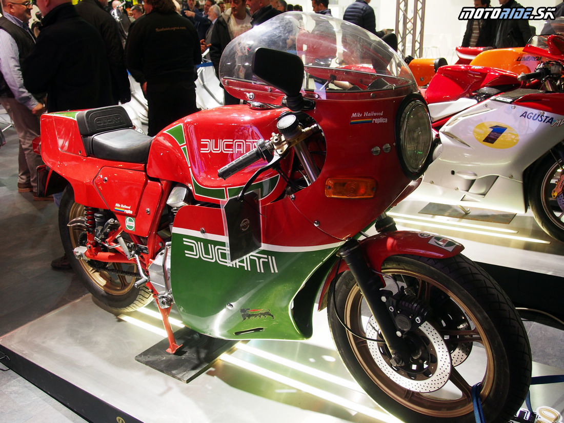 Ducati Mike Hailwood replica - História -  Výstava EICMA Miláno 2016