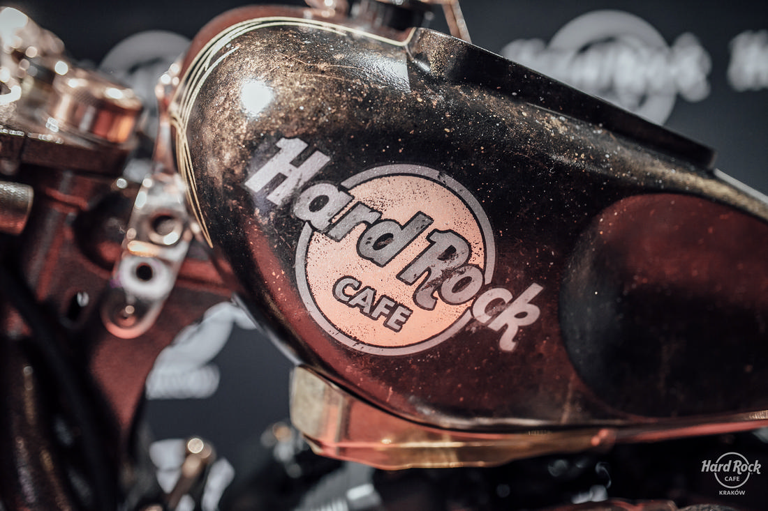 Odhalenie Hard Rock Cafe Racer v Krakove