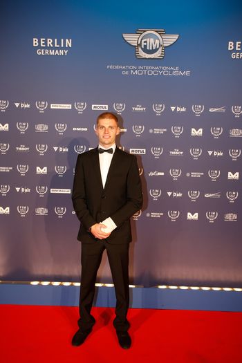 Brad Binder - FIM Gala 2016 v Berlíne – dekorovanie majstrov sveta