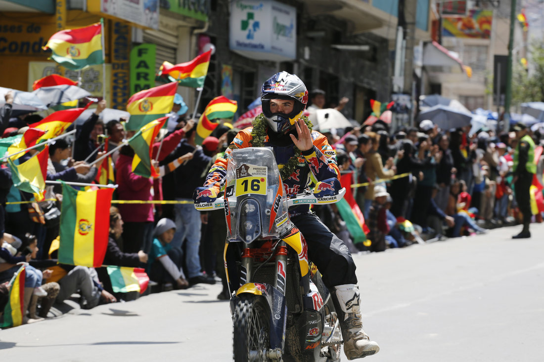 MATTHIAS WALKNER - Dakar 2017 – pódium v La Paz