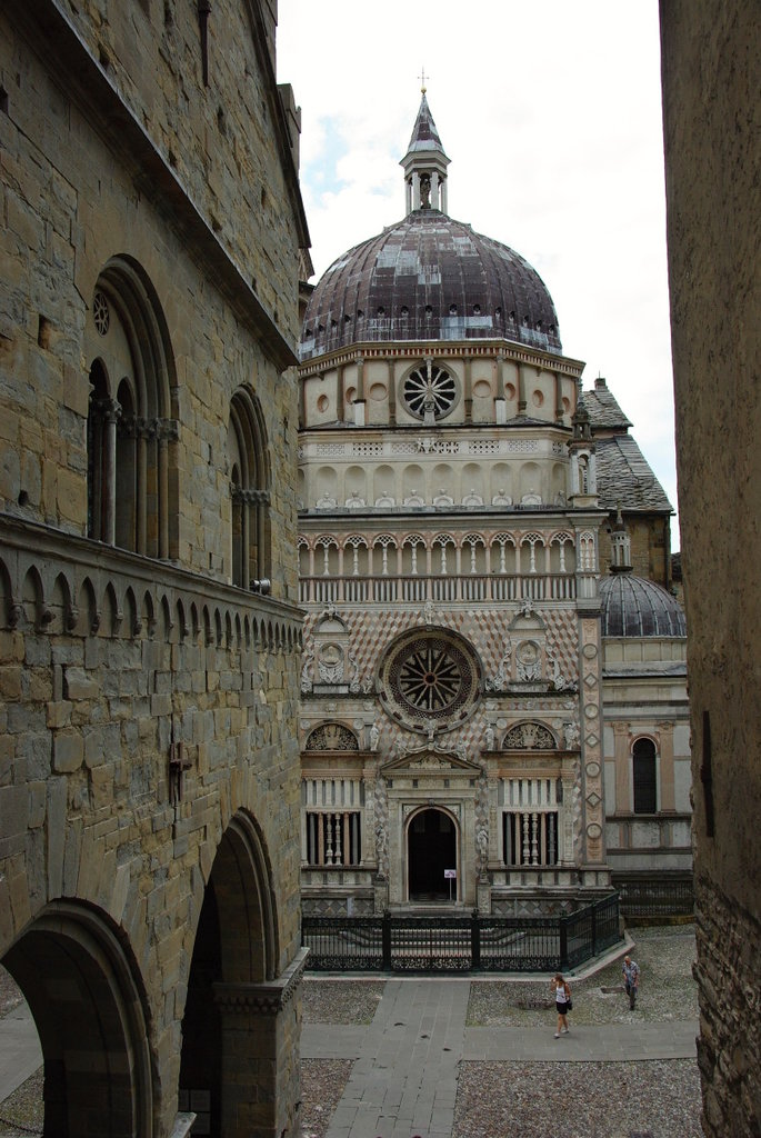 Bergamo - staré mesto, Taliansko