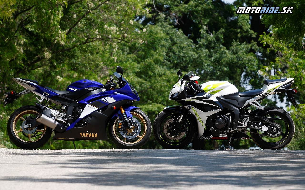 Honda 600rr vs yamaha r6 #6