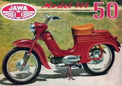Jawa 50 typ 555 Pionier 1958