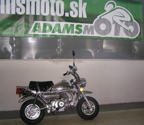  Hlavná cena motocykel <b>Adams JC 50 Q 7</b>