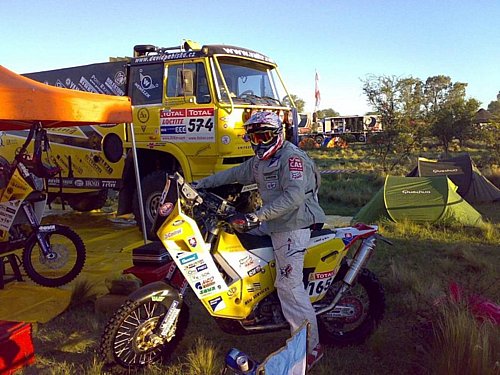  a aj Ivan Jakeš jediný slovenský zástupca na poslednom Dakare jazdil na KTM 690 Rally