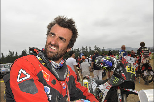  Ivan Jakeš v cieli súťaže Dakar 2013