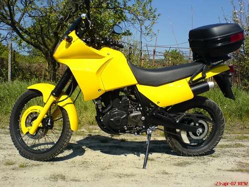  DR 650 RS(E) po prerobení