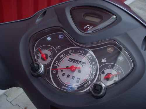  Honda PS 125i - prístrojovka