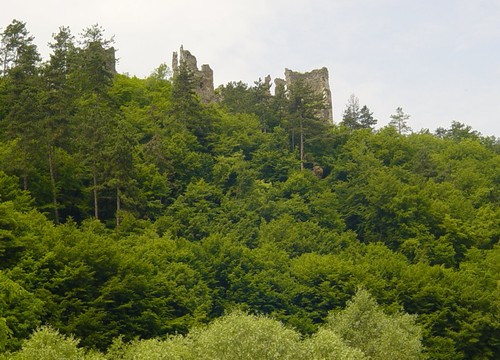  Výhľad na zrúcaninu hradu