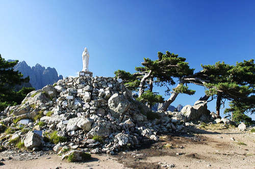  Col de Bavella, vrchol