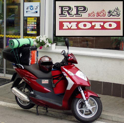  Motorku servisne na cestu pripravilo RP MOTO Prešov - predaj a servis Honda