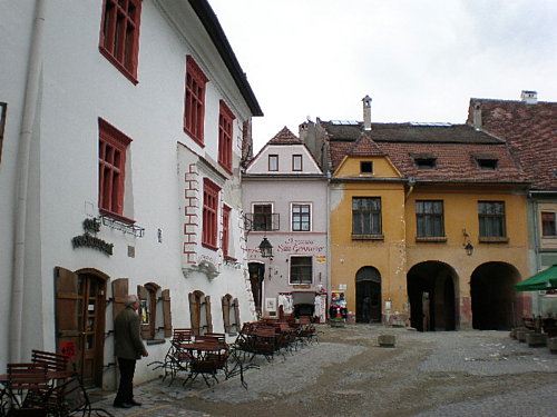  Mesto Sighisoara - návršie pri Hrade