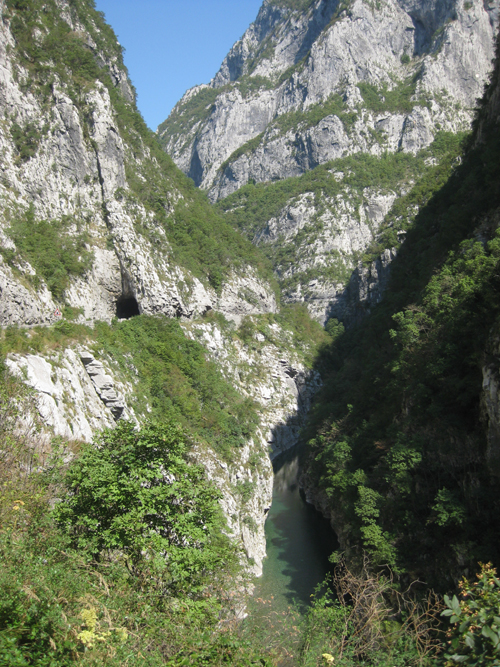  kaňon rieky Morača