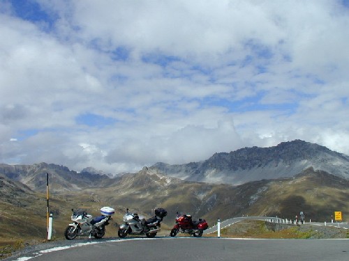  foto20. „Maľované“ výhľady zo Stelvia (2758m), pohľad na juh.