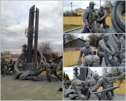  Pamätník požiarnikom v Černobyle