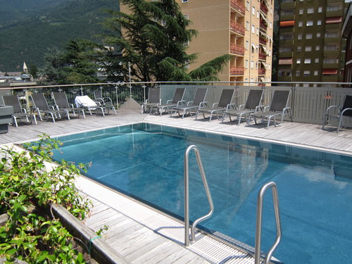  Bazén na terase hotelu