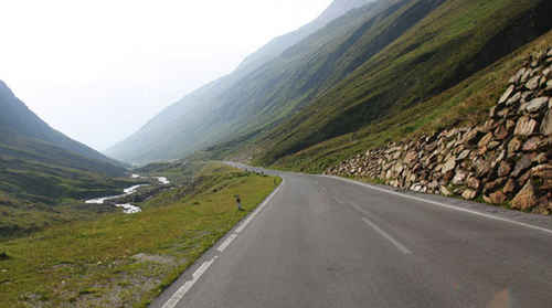  Stúpanie na Timmelsjoch, z rakúskej strany, 2000 km mojej cesty