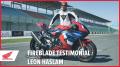 Leon Haslam a Honda CBR1000RR-R Fireblade SP 2020 v Katare