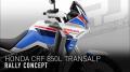 Honda CRF 850L Africa Twin Rally Concept 2022