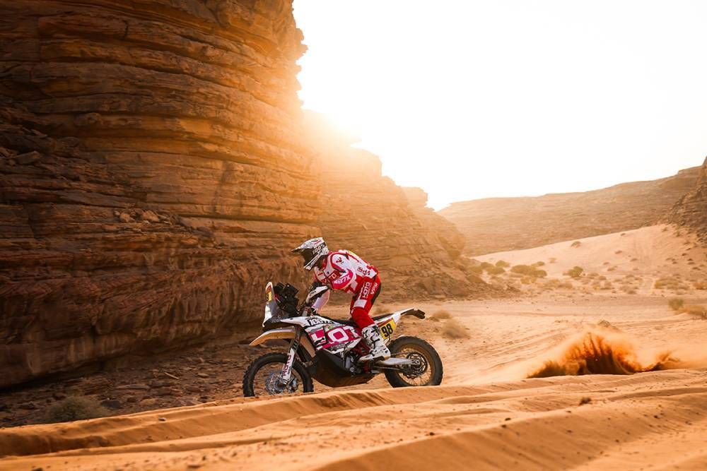 Klein -Dakar 2026:  3. etapa Alula - Alula