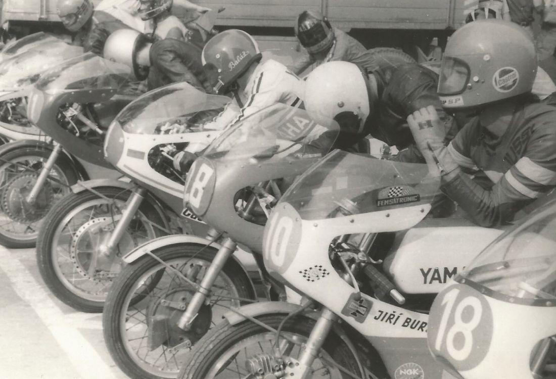 Jiří Bursa pred štartom